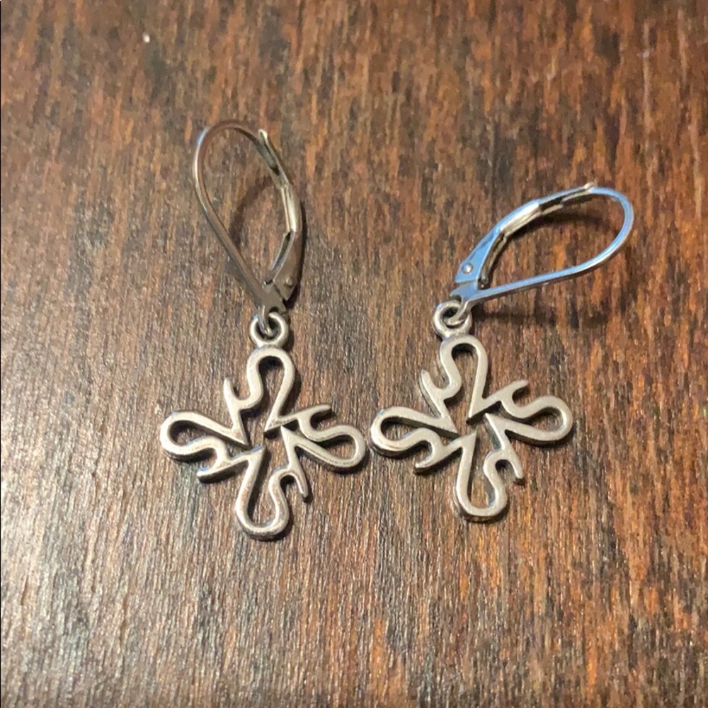 Sterling silver Simply Vera drop earrings